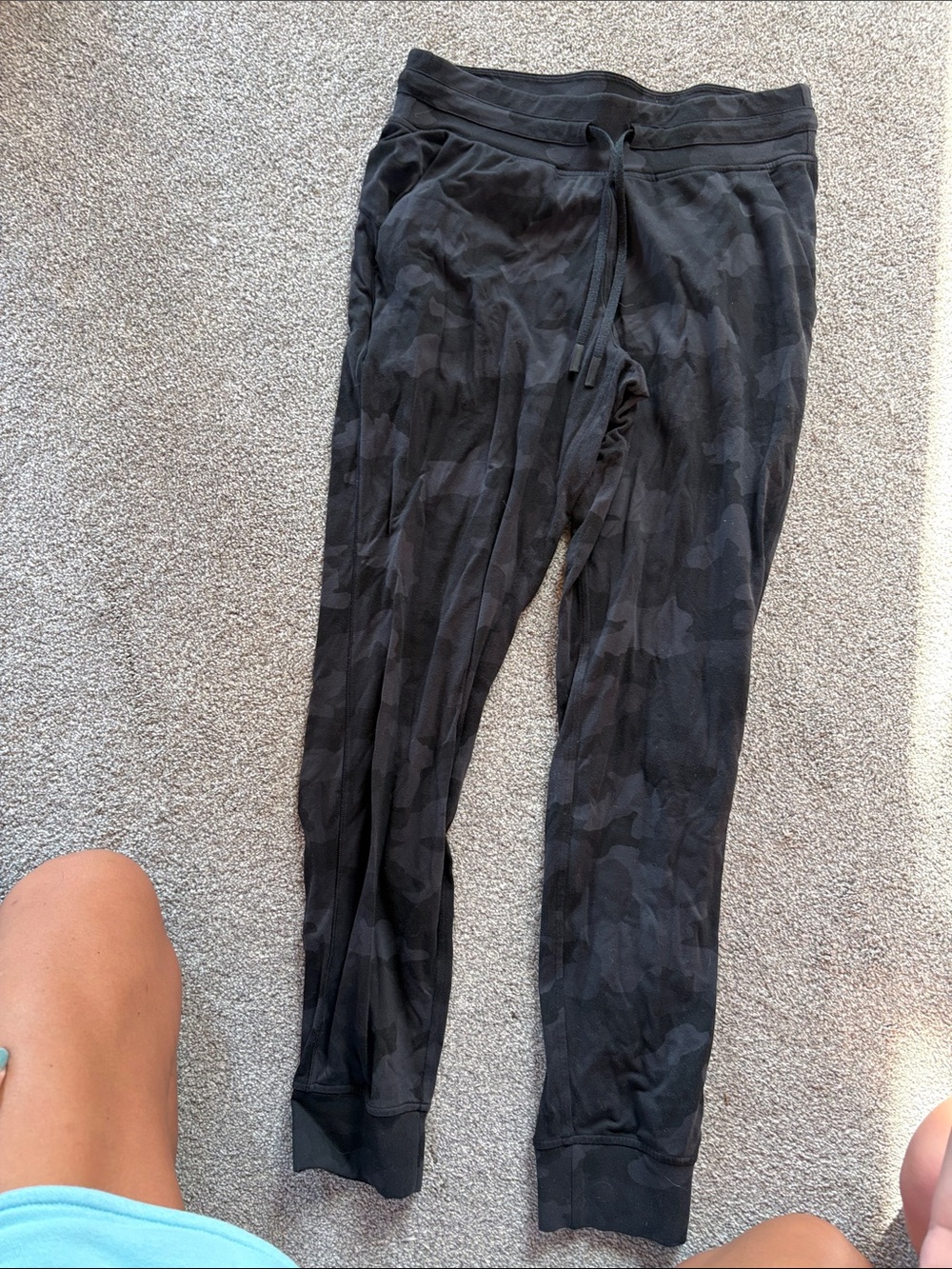 lululemon athletica Black Camo ready to rulu jogger